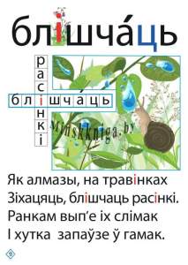 Наглядна-дыдактычны комплекс па беларускай мове "Слоўнiкавыя словы, Фразеалагiзмы, Правiлы i паняццi, 3 клас, Черенкова, Федорович, Полесское слово